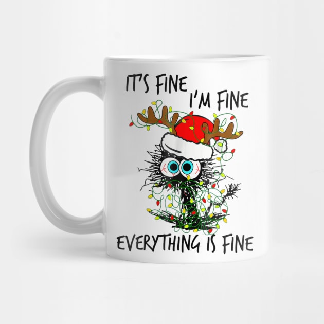 Its Fine Im Fine Everything Is Fine Christmas by rhazi mode plagget